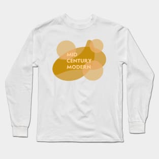 Mid Century Modern Long Sleeve T-Shirt